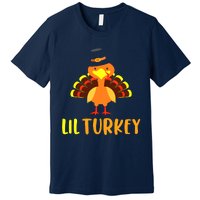 Thanksgiving Cute Lil Turkey Toddler Boys Thanksgiving Premium T-Shirt