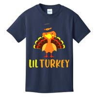 Thanksgiving Cute Lil Turkey Toddler Boys Thanksgiving Kids T-Shirt