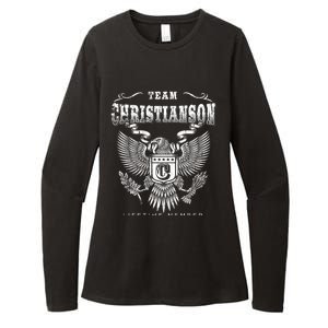 Team Christianson Lifetime Member Last Name Gift Womens CVC Long Sleeve Shirt