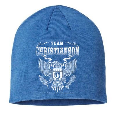 Team Christianson Lifetime Member Last Name Gift Sustainable Beanie