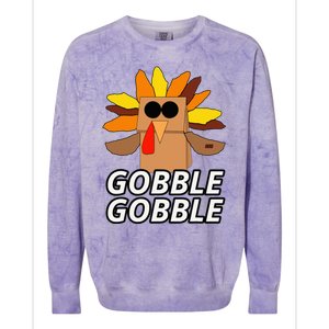 Thanksgiving Cute Lil Turkey  Thanksgiving  Colorblast Crewneck Sweatshirt