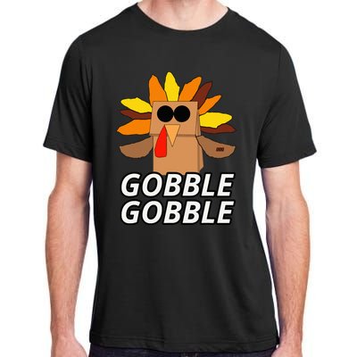 Thanksgiving Cute Lil Turkey  Thanksgiving  Adult ChromaSoft Performance T-Shirt