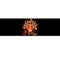 Thanksgiving  Cute Lil Turkey Thanksgiving Bumper Sticker