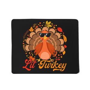 Thanksgiving  Cute Lil Turkey Thanksgiving Mousepad