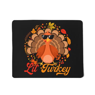 Thanksgiving  Cute Lil Turkey Thanksgiving Mousepad