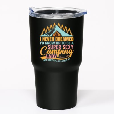 Typography Camping Lover T Tumbler
