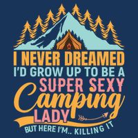 Typography Camping Lover T Infant Baby Jersey Bodysuit