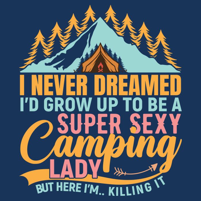 Typography Camping Lover T Infant Baby Jersey Bodysuit