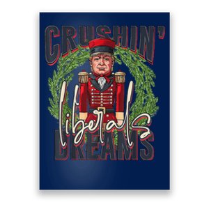 Trump Crushing Liberal Dreams Christmas Poster