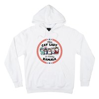 This Cat Lady Voting For Kamala Harris 2024 1st Female President Hoodie