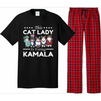 This Cat Lady Voting For Kamala Harris 2024 1st Female President Pajama Set