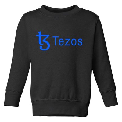 Tezos Cryptocurrency Logo Toddler Sweatshirt