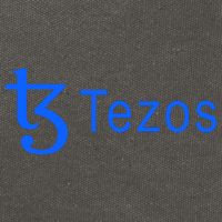 Tezos Cryptocurrency Logo Cotton Canvas Backpack