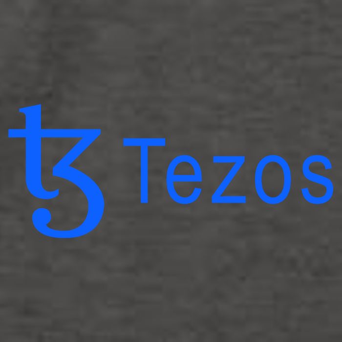 Tezos Cryptocurrency Logo Vector Backpack