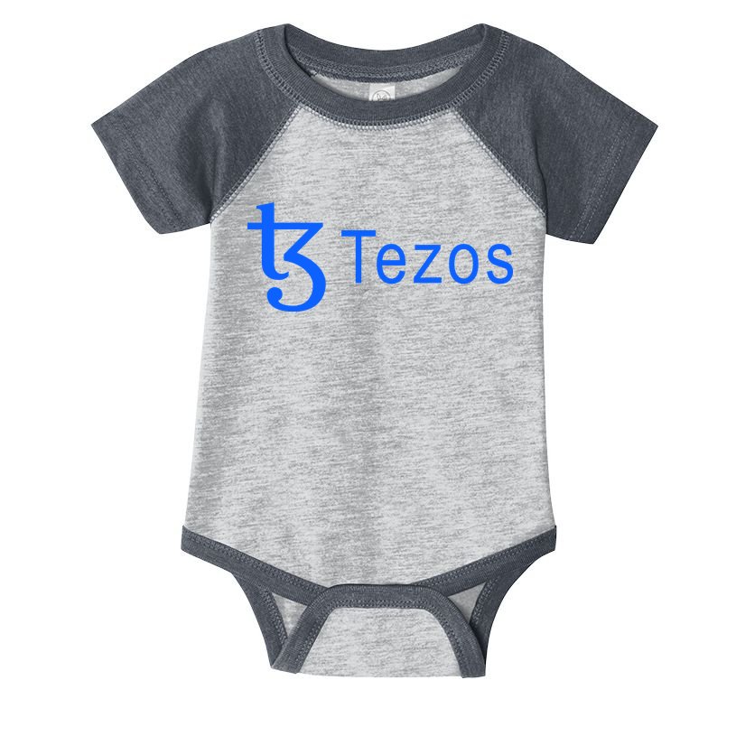 Tezos Cryptocurrency Logo Infant Baby Jersey Bodysuit
