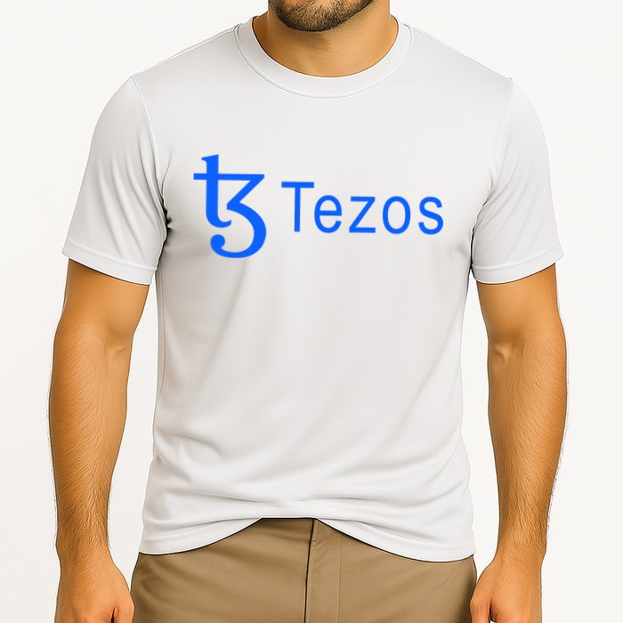 Tezos Cryptocurrency Logo Performance Shirt