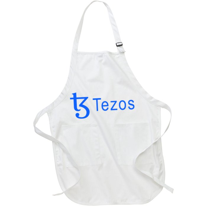 Tezos Cryptocurrency Logo Apron