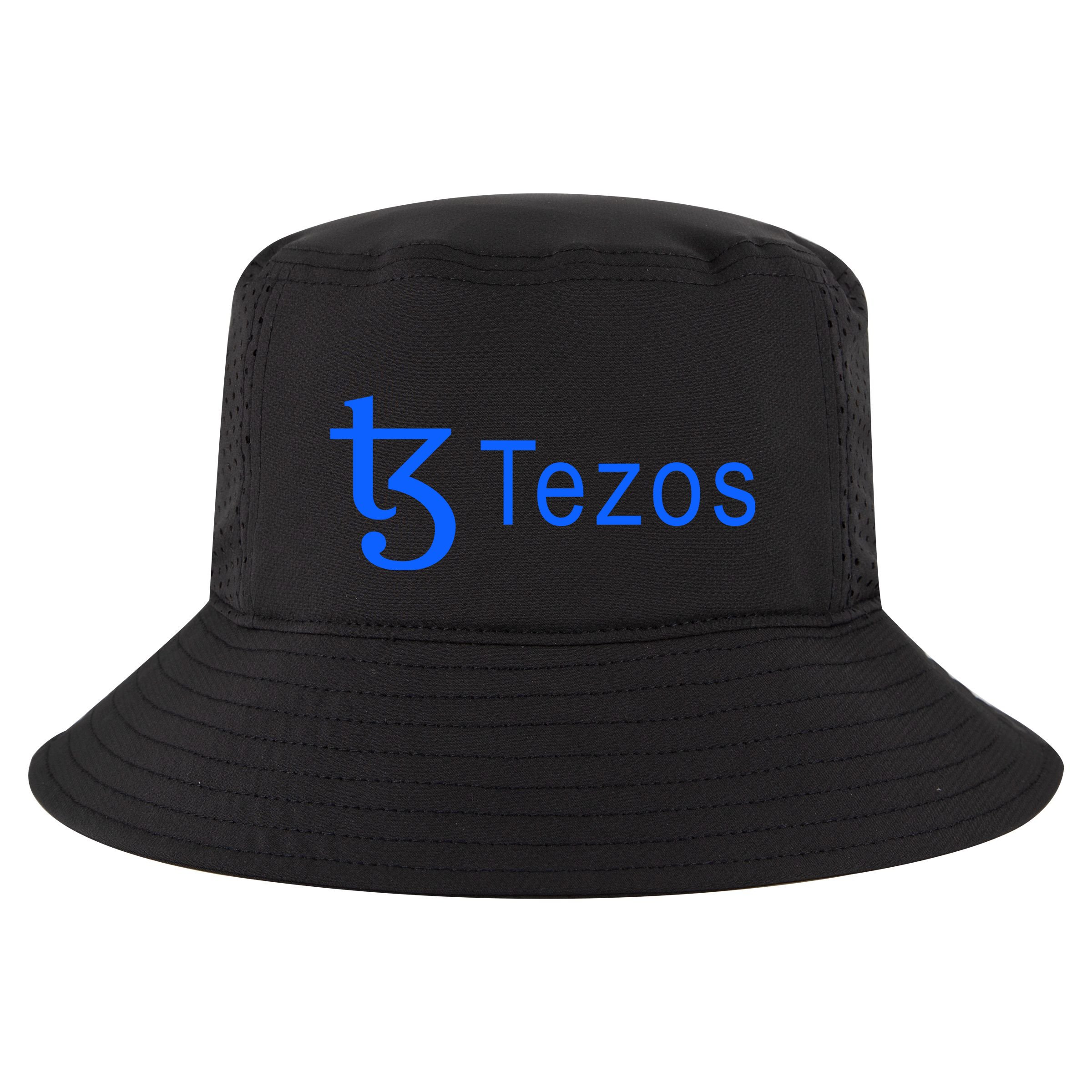 Tezos Cryptocurrency Logo Sustainable Bucket Hat