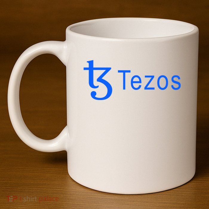 Tezos Cryptocurrency Logo 11oz C Handle Ceramic Mug