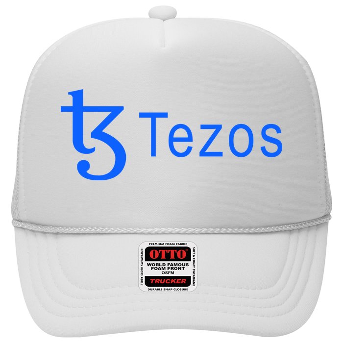 Tezos Cryptocurrency Logo Trucker Hat