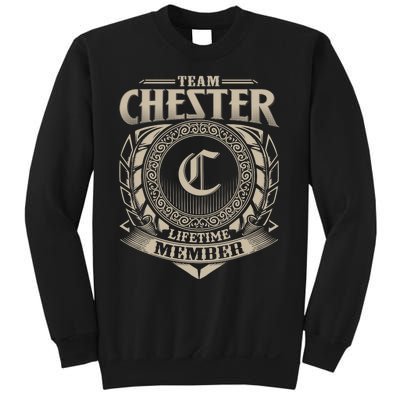 Team CHESTER Lifetime Member CHESTER Name Personalized Sweatshirt