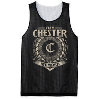 Team CHESTER Lifetime Member CHESTER Name Personalized Mesh Reversible Basketball Jersey Tank