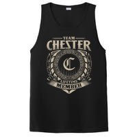 Team CHESTER Lifetime Member CHESTER Name Personalized PosiCharge Competitor Tank