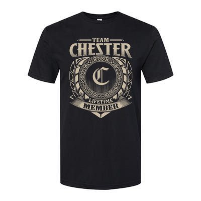 Team CHESTER Lifetime Member CHESTER Name Personalized Softstyle® CVC T-Shirt