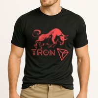 Tron Crypto Millionaire Bullrun Hodl Trx Token To The Moon! Gift Cooling Performance Crew T-Shirt