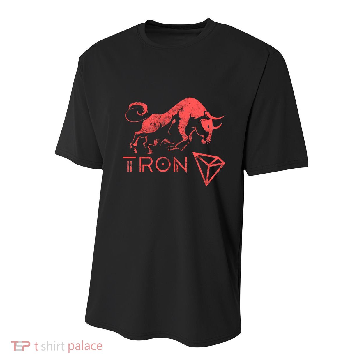 Tron Crypto Millionaire Bullrun Hodl Trx Token To The Moon! Gift Youth Performance Sprint T-Shirt