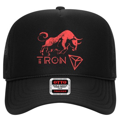 Tron Crypto Millionaire Bullrun Hodl Trx Token To The Moon! Gift Trucker Hat
