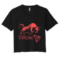 Tron Crypto Millionaire Bullrun Hodl Trx Token To The Moon! Gift Crop Top