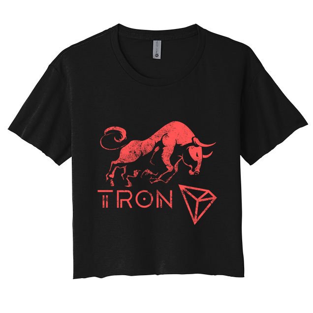 Tron Crypto Millionaire Bullrun Hodl Trx Token To The Moon! Gift Crop Top