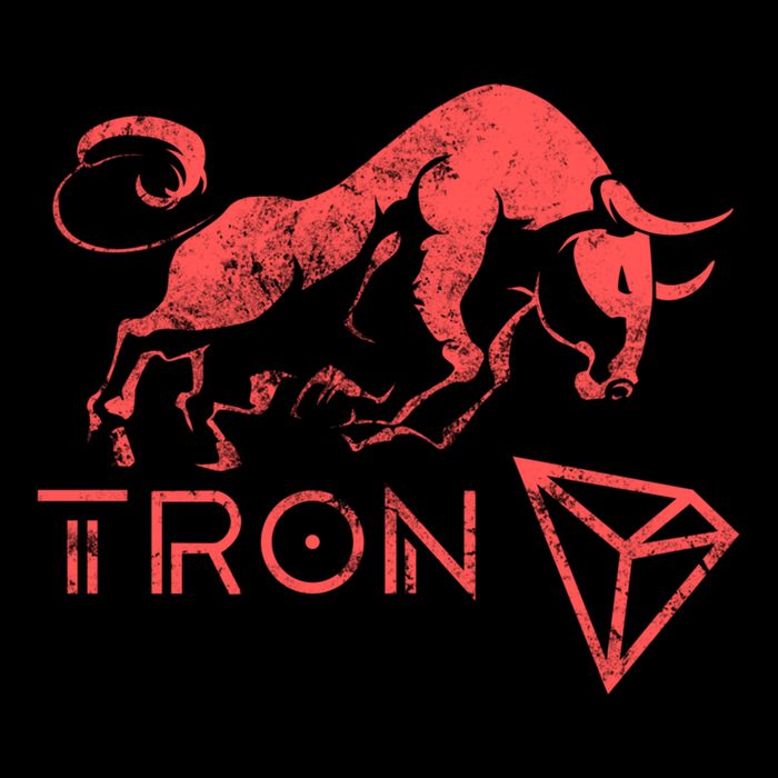 Tron Crypto Millionaire Bullrun Hodl Trx Token To The Moon! Gift Cropped Pullover Crew