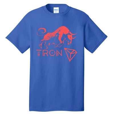 Tron Crypto Millionaire Bullrun Hodl Trx Token To The Moon! Gift Tall T-Shirt