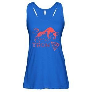 Tron Crypto Millionaire Bullrun Hodl Trx Token To The Moon! Gift Ladies Essential Flowy Tank