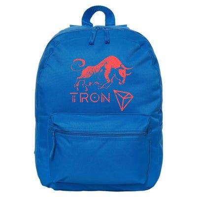 Tron Crypto Millionaire Bullrun Hodl Trx Token To The Moon! Gift 16 in Basic Backpack