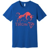 Tron Crypto Millionaire Bullrun Hodl Trx Token To The Moon! Gift Premium T-Shirt