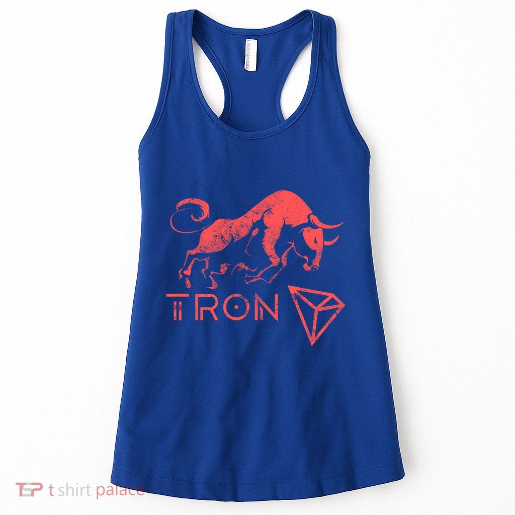 Tron Crypto Millionaire Bullrun Hodl Trx Token To The Moon! Gift Womens Tank Top