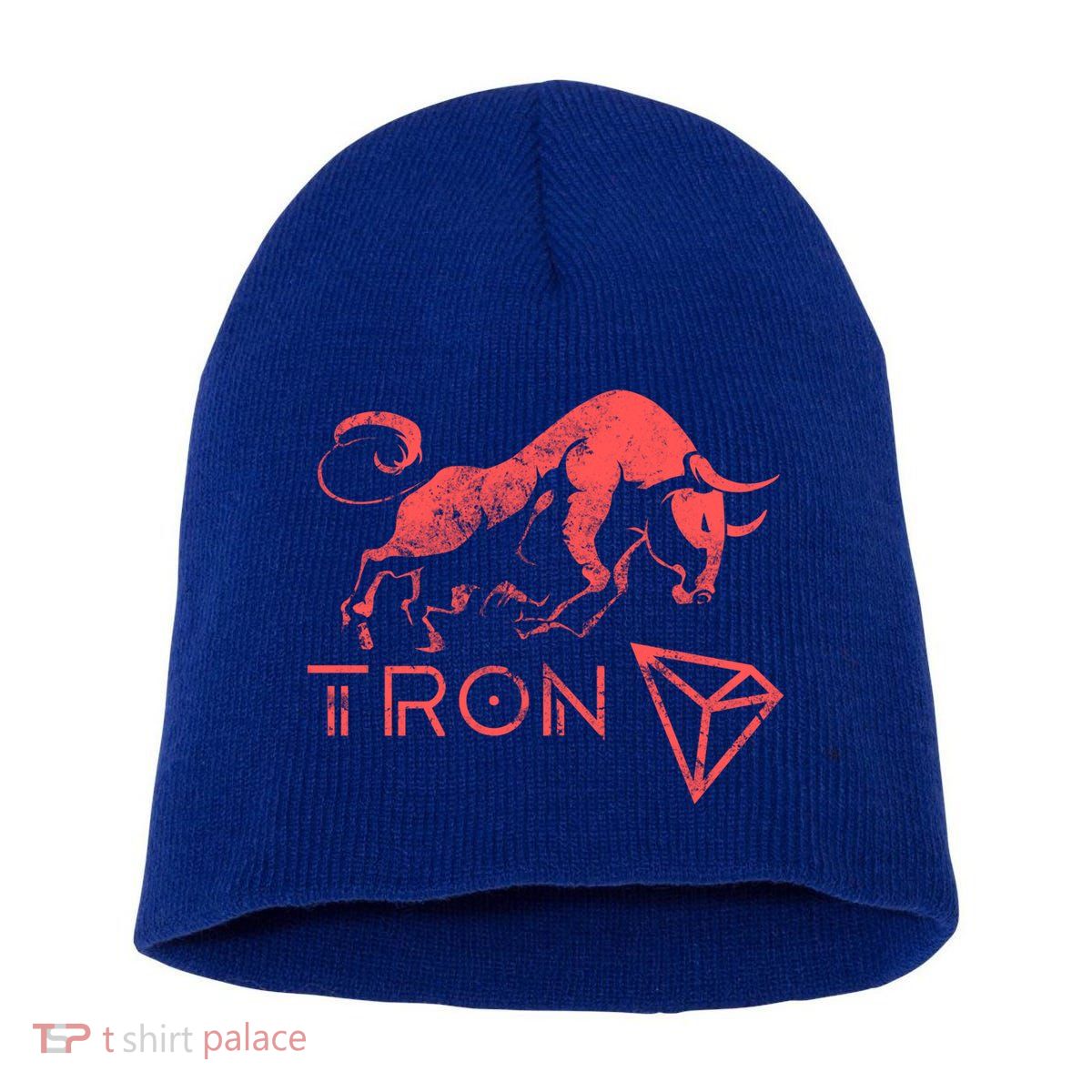 Tron Crypto Millionaire Bullrun Hodl Trx Token To The Moon! Gift Short Acrylic Beanie