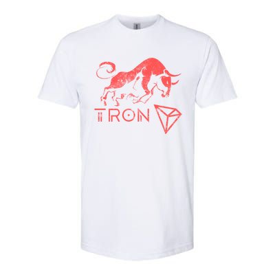 Tron Crypto Millionaire Bullrun Hodl Trx Token To The Moon! Gift Softstyle CVC T-Shirt