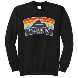 Telluride Colorado Mountain Vacation Art Graphic Sweatshirt