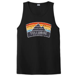 Telluride Colorado Mountain Vacation Art Graphic PosiCharge Competitor Tank