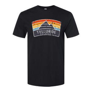 Telluride Colorado Mountain Vacation Art Graphic Softstyle CVC T-Shirt