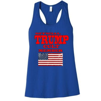 Trump Cult Member Women's Racerback Tank