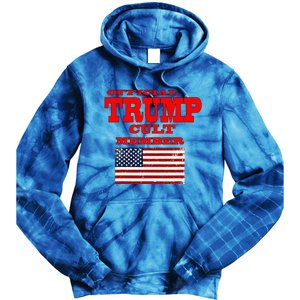 Trump Cult Member Tie Dye Hoodie