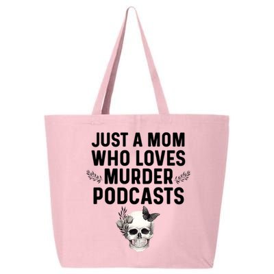 True Crime Mom Murder Podcast Serial Killer Stuff Funny Gift 25L Jumbo Tote
