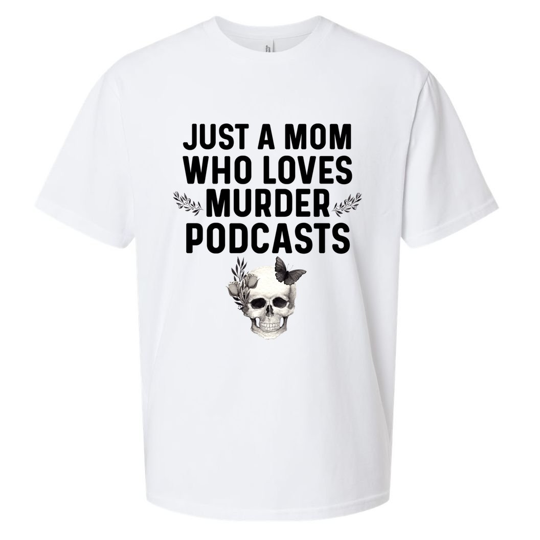 True Crime Mom Murder Podcast Serial Killer Stuff Funny Gift Sueded Cloud Jersey T-Shirt