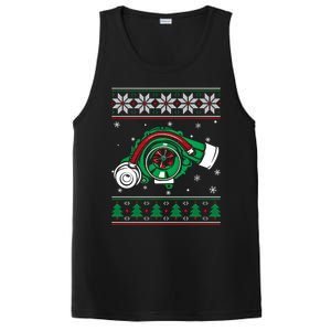 Turbo Car Mechanic Matching Ugly Christmas Racing Drifting Gift PosiCharge Competitor Tank