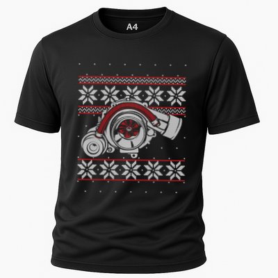 Turbo Car Mechanic Matching Ugly Christmas Racing Drifting Gift Performance Shirt